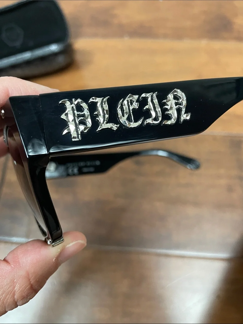 New Philipp Plein Square Gothic Plein Icon Square Sunglasses SPP042W